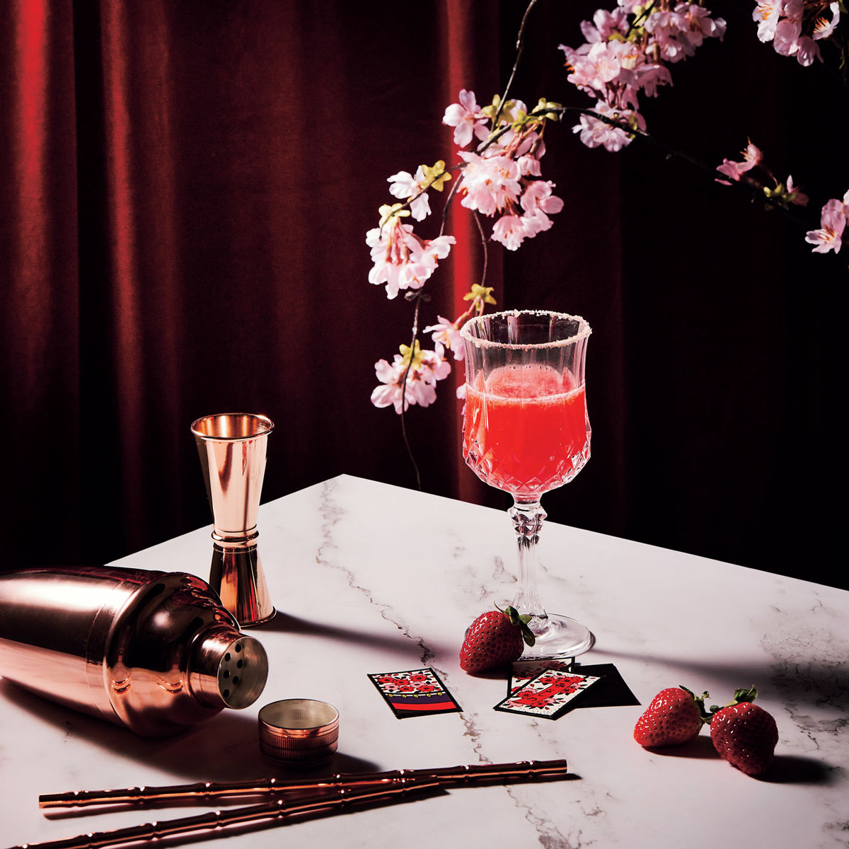 SAKURA COCKTAIL春ムードを盛り上げる桜をカクテルで嗜む。 | Urban